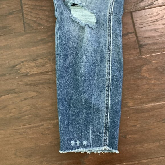 Gently Worn Seven 7 Limited Edition MidRise Stretch Novelty Ashbury Skinny Jeans - Picture 4 of 16